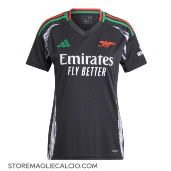Arsenal Maglia Gara Trasferta Repliche 2024-25 Donna